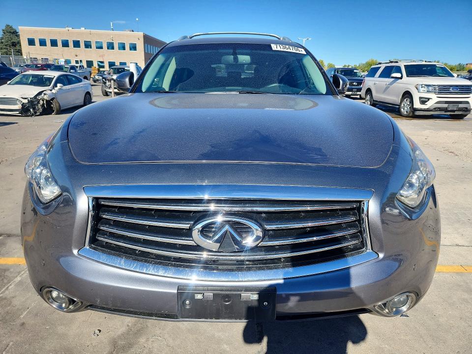 71364706 :رقم المزاد ، JN8AS1MU0CM122392 vin ، 2012 Infiniti Fx35 مزاد بيع