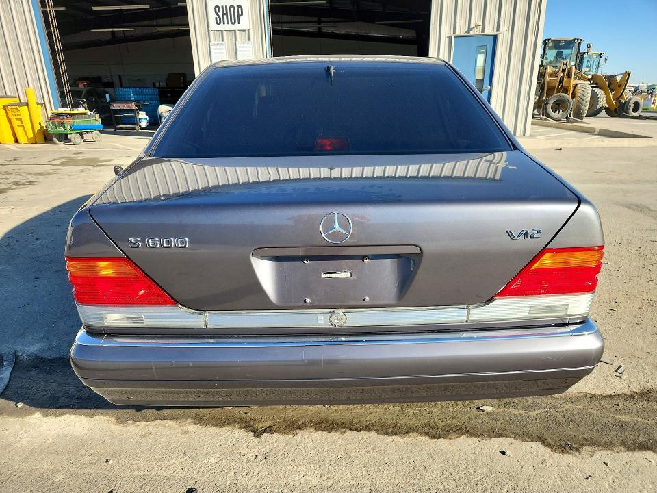 1996 Mercedes-benz S მანქანა იყიდება აუქციონზე, vin: WDBGA57E4TA311017, აუქციონის ნომერი: 72120376
