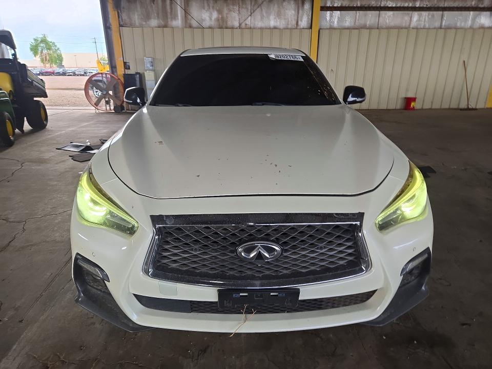 2018 Infiniti Q50 მანქანა იყიდება აუქციონზე, vin: JN1FV7AR5JM480051, აუქციონის ნომერი: 69202786