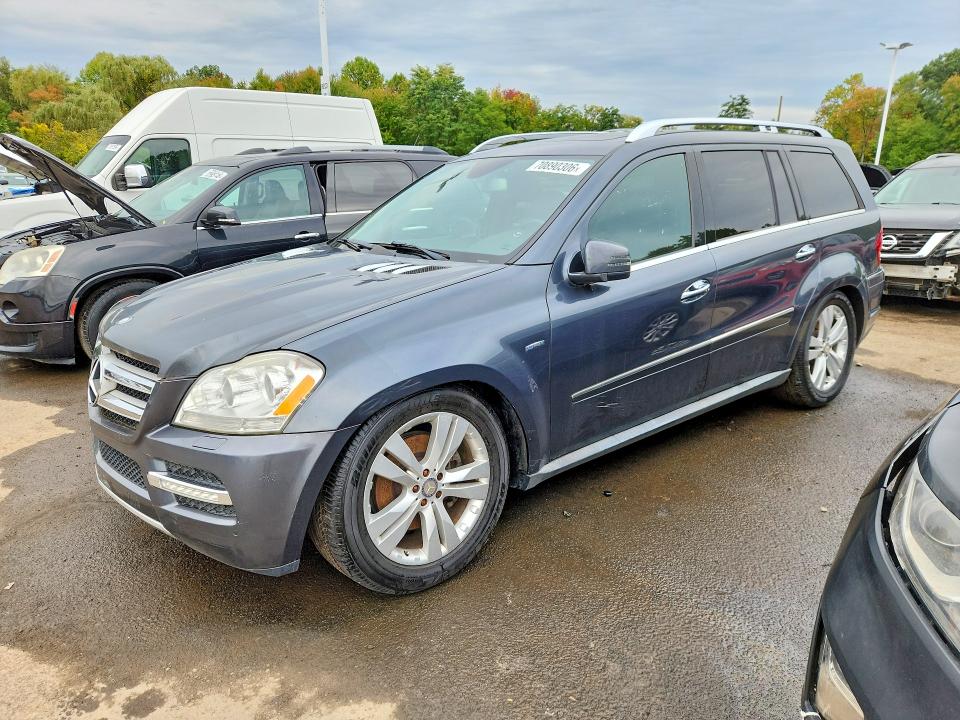 70890306 :رقم المزاد ، 4JGBF2FE4CA794484 vin ، 2012 Mercedes-benz Gl مزاد بيع