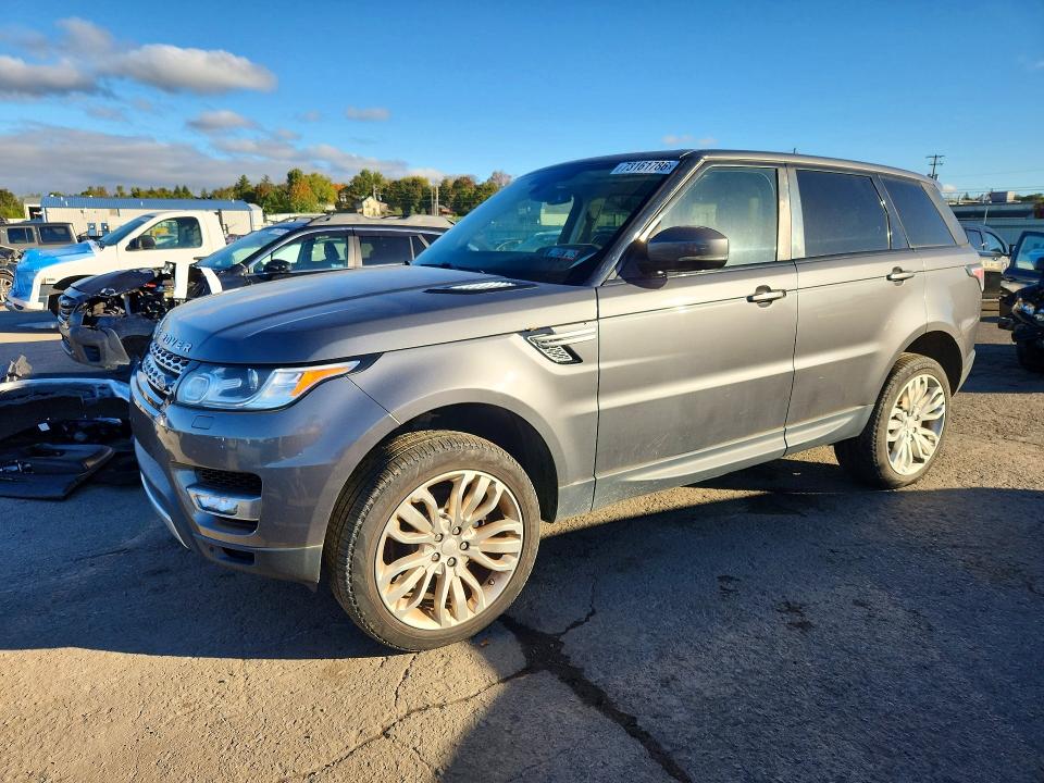2015 Land Rover Range Rover Sport მანქანა იყიდება აუქციონზე, vin: SALWR2VF8FA522041, აუქციონის ნომერი: 73161786