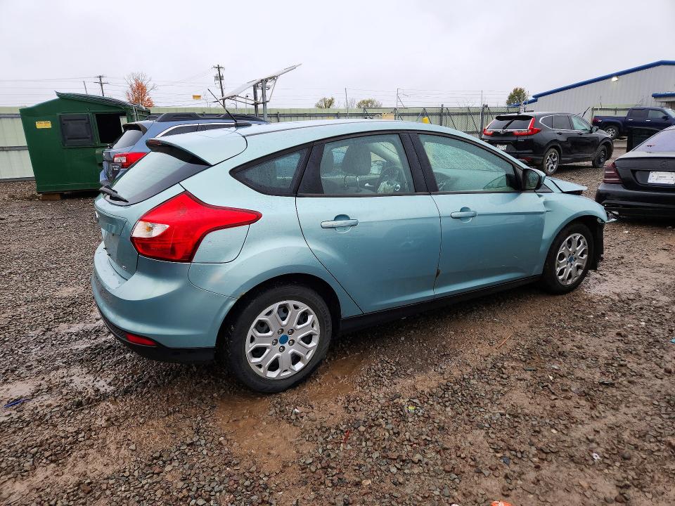 2012 Ford Focus მანქანა იყიდება აუქციონზე, vin: 1FAHP3K2XCL213299, აუქციონის ნომერი: 72479656