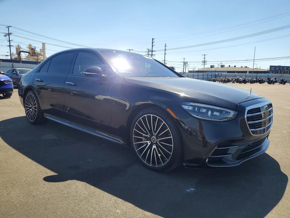 72391676 :رقم المزاد ، W1K6G7GB7MA034531 vin ، 2021 Mercedes-benz S مزاد بيع