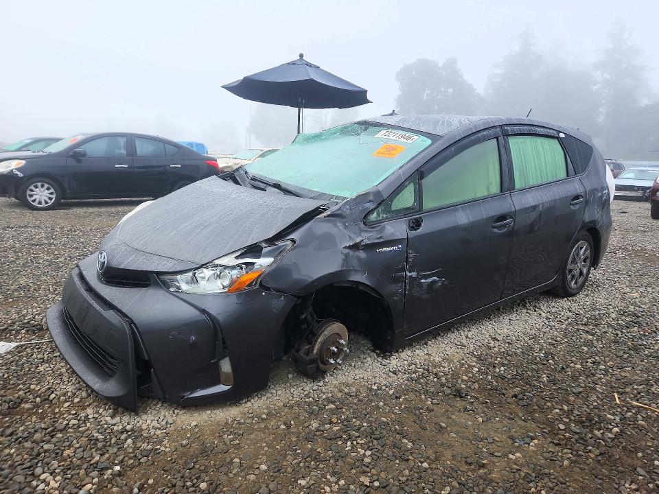 72211946 :رقم المزاد ، JTDZN3EU4FJ035505 vin ، 2015 Toyota Prius V مزاد بيع