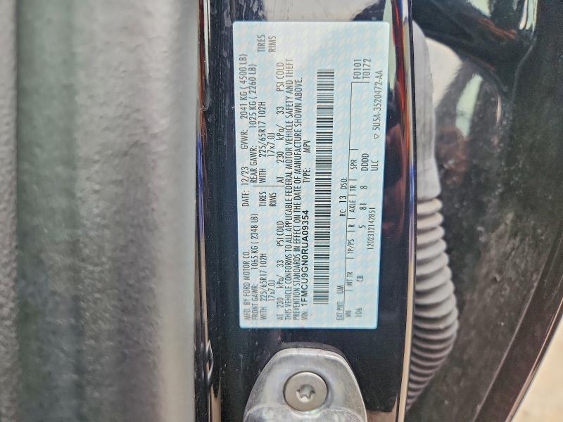 Продажа на аукционе авто 2024 Ford Escape, vin: 1FMCU9GN0RUA09354, номер лота: 70386246