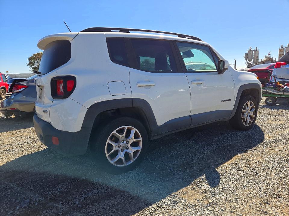 72978956 :رقم المزاد ، ZACCJBBT5GPD66280 vin ، 2016 Jeep Renegade مزاد بيع