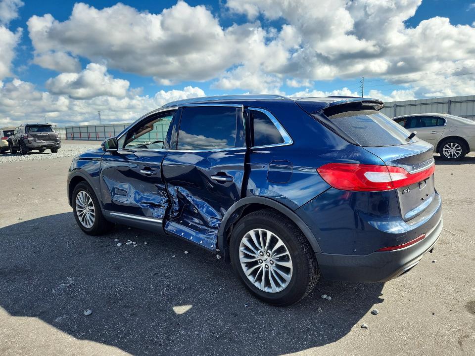 71332356 :رقم المزاد ، 2LMPJ6KR2HBL28427 vin ، 2017 Lincoln Mkx مزاد بيع