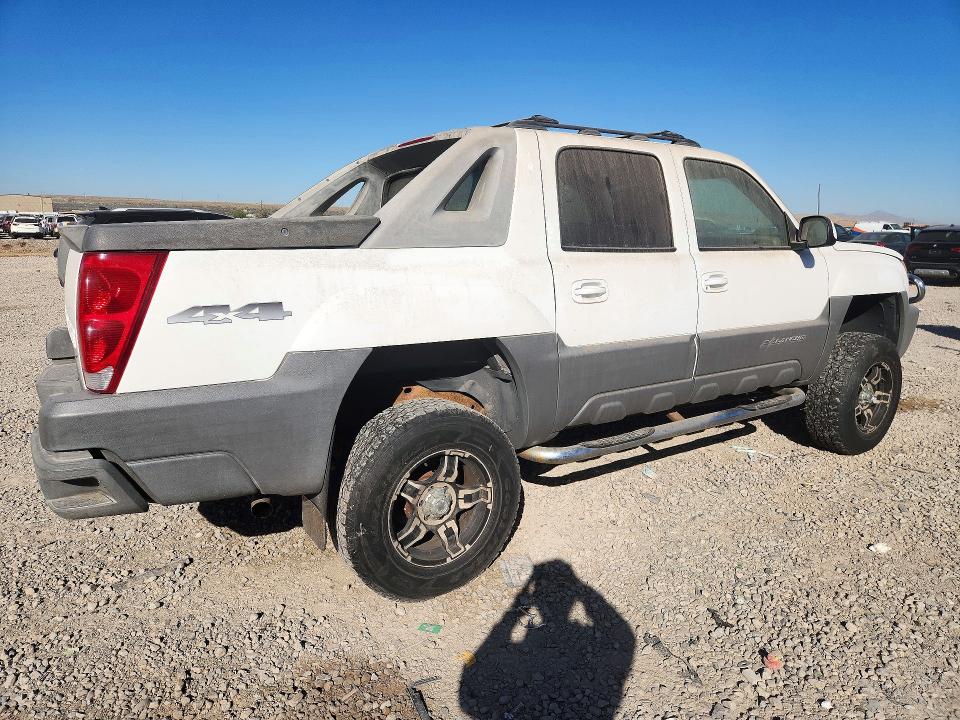 2002 Chevrolet Avalanche მანქანა იყიდება აუქციონზე, vin: 3GNEK13T92G356822, აუქციონის ნომერი: 71680476