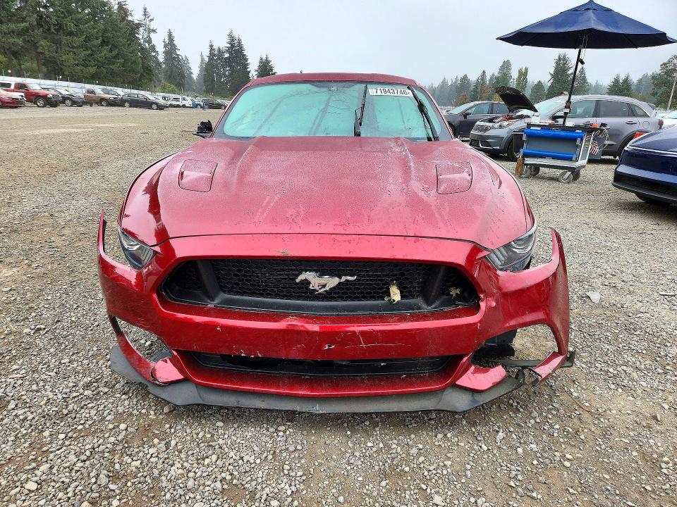 71943746 :رقم المزاد ، 1FA6P8CF8H5315041 vin ، 2017 Ford Mustang مزاد بيع