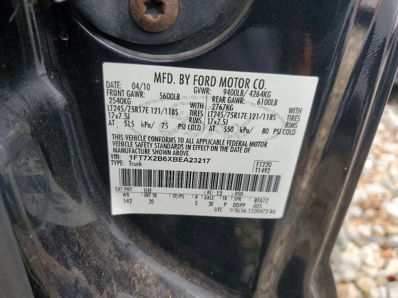 Продажа на аукционе авто 2011 Ford F250, vin: 1FT7X2B6XBEA23217, номер лота: 70844976
