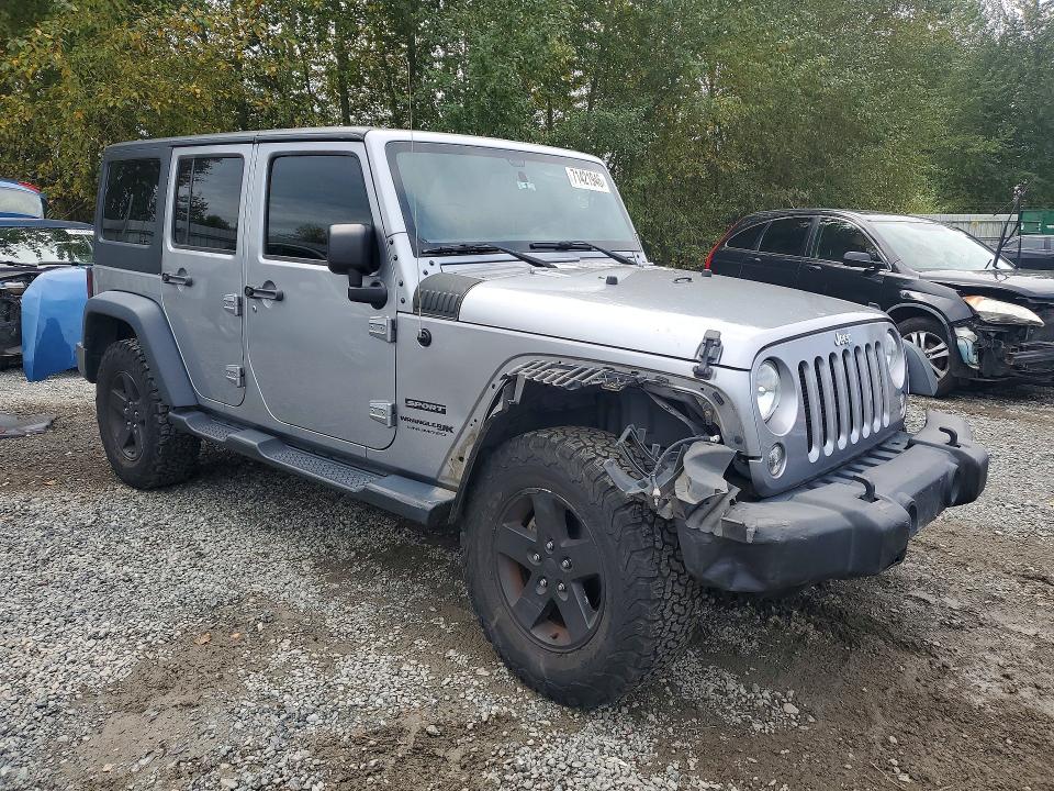 Продаж на аукціоні авто 2018 Jeep Wrangler Unlimited, vin: 1C4HJWDG1JL904871, номер лоту: 71421946