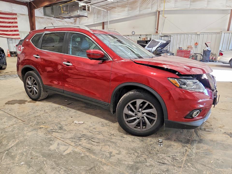71542426 :رقم المزاد ، 5N1AT2MV4GC744475 vin ، 2016 Nissan Rogue مزاد بيع