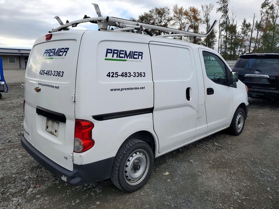 72533726 :رقم المزاد ، 3N63M0YN3HK708536 vin ، 2017 Chevrolet City Express مزاد بيع