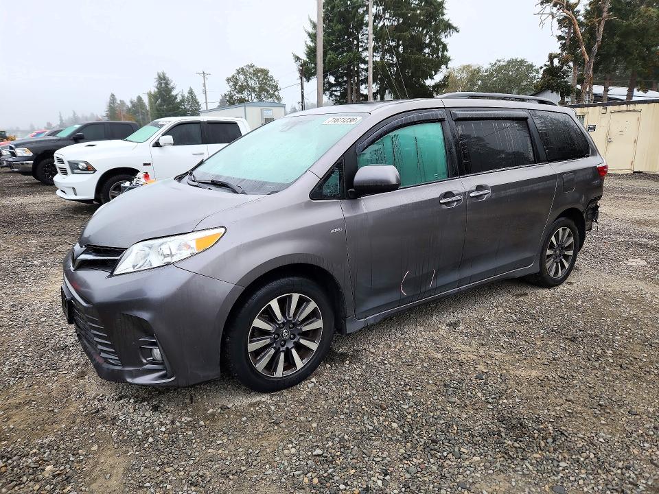 2018 Toyota Sienna მანქანა იყიდება აუქციონზე, vin: 5TDDZ3DCXJS196802, აუქციონის ნომერი: 71671236
