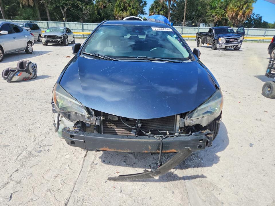 2017 Toyota Corolla მანქანა იყიდება აუქციონზე, vin: 2T1BURHE5HC760105, აუქციონის ნომერი: 71365386