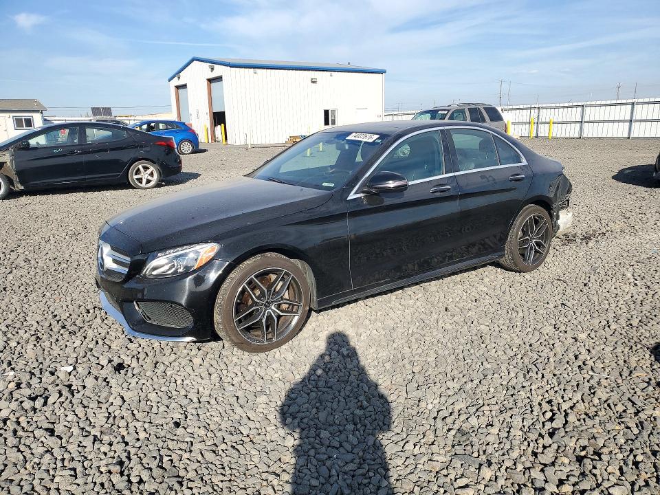 2015 Mercedes-benz C მანქანა იყიდება აუქციონზე, vin: 55SWF4KB2FU023867, აუქციონის ნომერი: 74022676