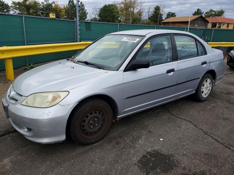 2004 Honda Civic მანქანა იყიდება აუქციონზე, vin: 2HGES16384H533532, აუქციონის ნომერი: 71163926