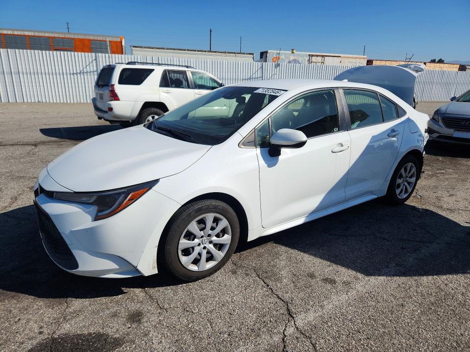 2021 Toyota Corolla მანქანა იყიდება აუქციონზე, vin: JTDEPMAE3MJ161252, აუქციონის ნომერი: 71382846
