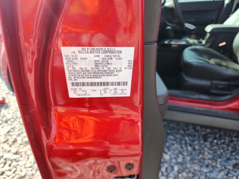 Продаж на аукціоні авто 2008 Mazda Tribute, vin: 4F2CZ06128KM08437, номер лоту: 72170146