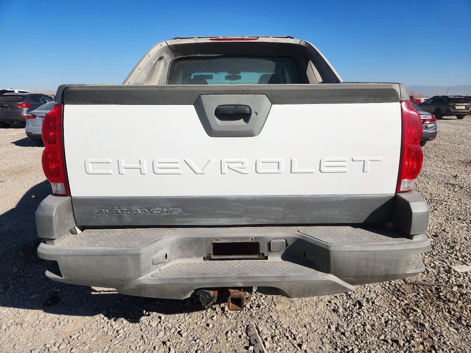 2002 Chevrolet Avalanche მანქანა იყიდება აუქციონზე, vin: 3GNEK13T92G356822, აუქციონის ნომერი: 71680476