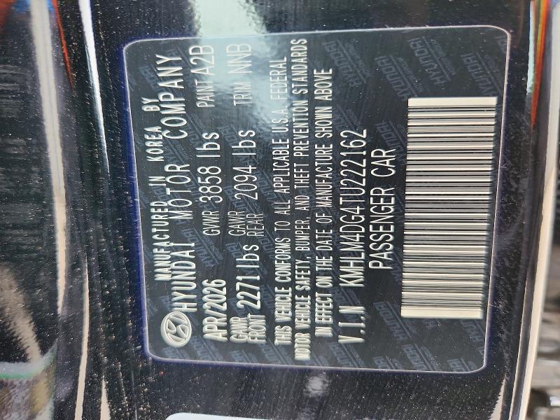 Продажа на аукционе авто 2026 Hyundai Elantra, vin: KMHLM4DG4TU222162, номер лота: 71409416
