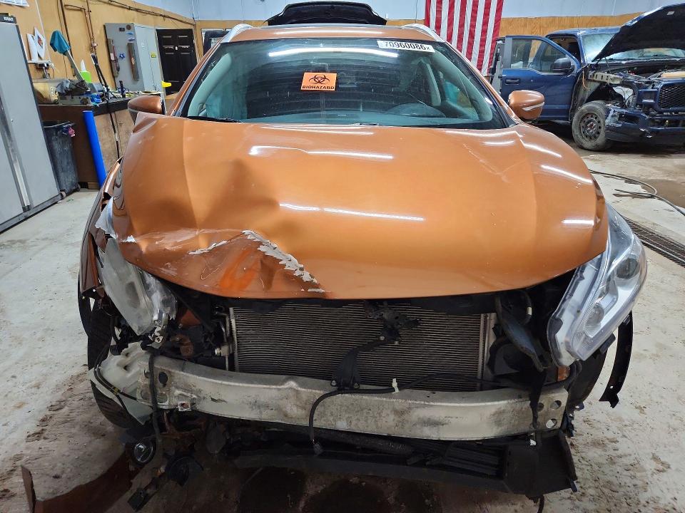 Aukcja sprzedaży 2015 Nissan Murano, vin: 5N1AZ2MH5FN240528, numer aukcji: 70960086