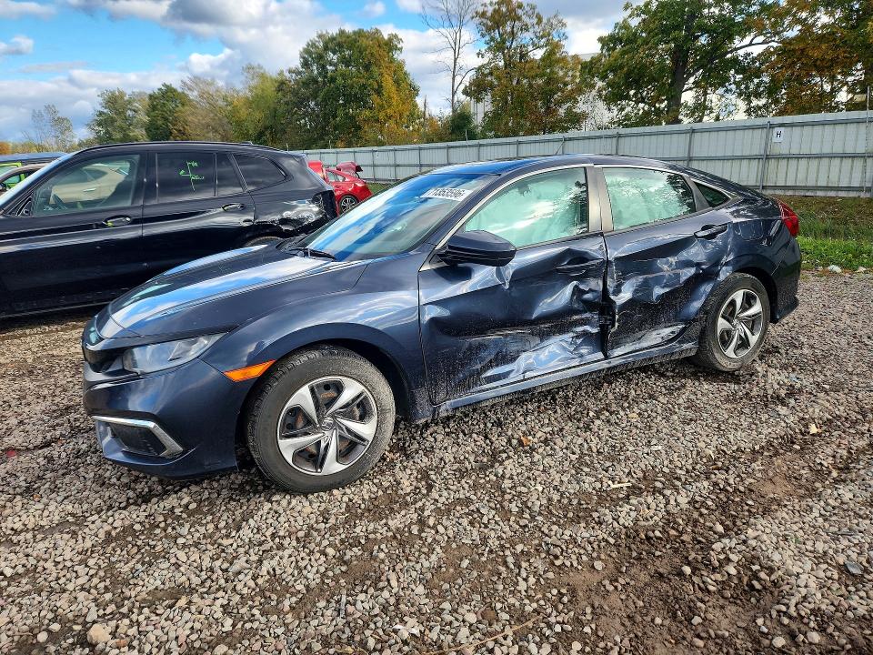 2020 Honda Civic მანქანა იყიდება აუქციონზე, vin: 19XFC2F6XLE027386, აუქციონის ნომერი: 71353596