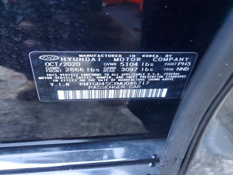 Продаж на аукціоні авто 2021 Genesis G80, vin: KMTGB4SCXMU046717, номер лоту: 73039046