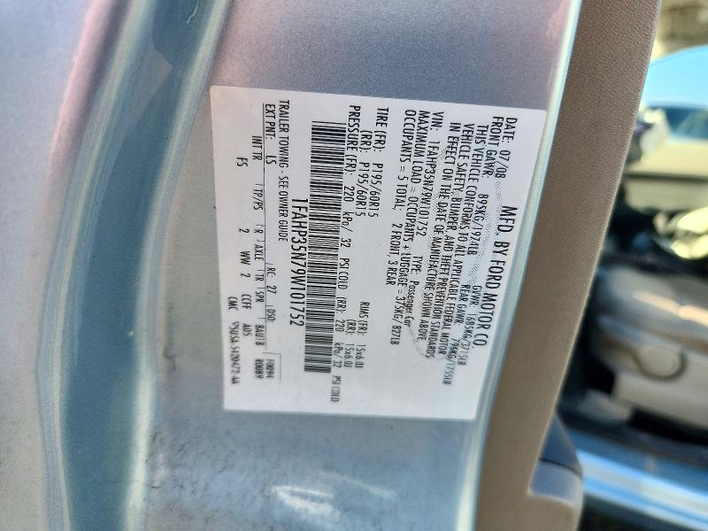 Продаж на аукціоні авто 2009 Ford Focus, vin: 1FAHP35N79W101752, номер лоту: 72833636