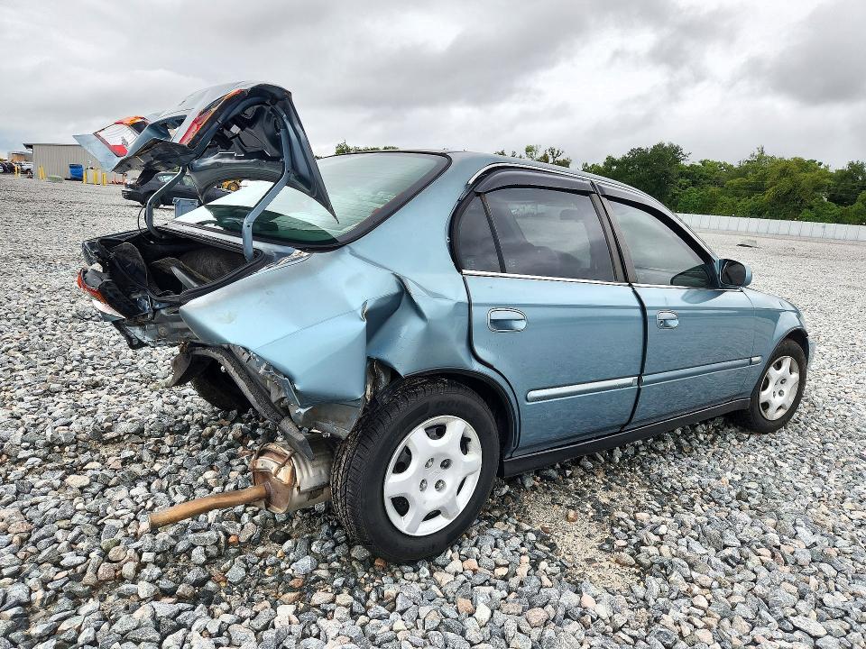2000 Honda Civic მანქანა იყიდება აუქციონზე, vin: 1HGEJ8646YL047167, აუქციონის ნომერი: 71592036