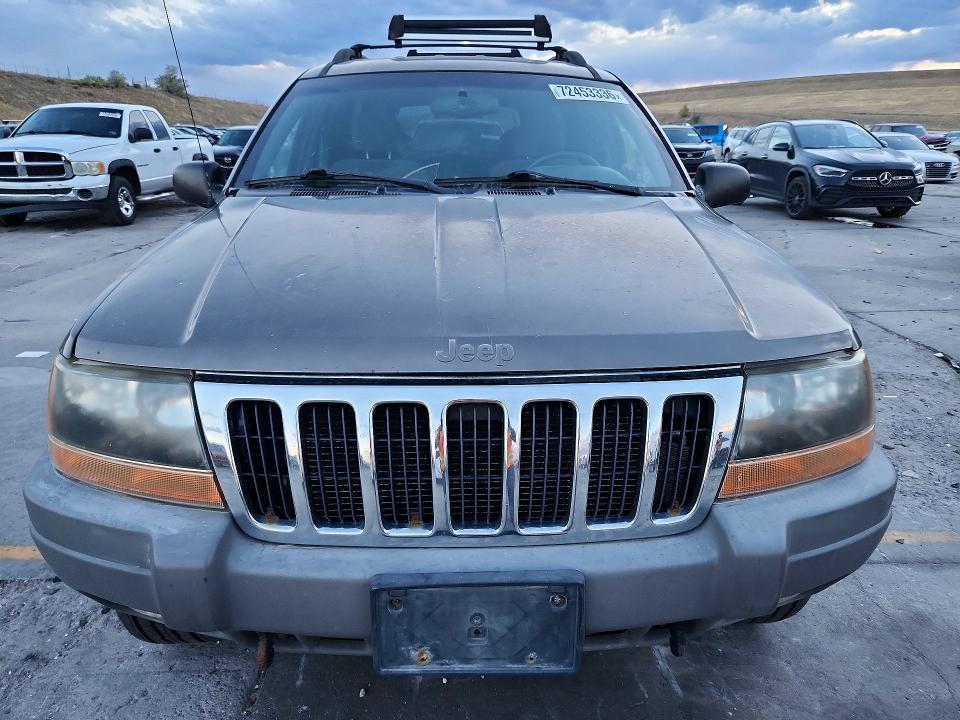 2000 Jeep Grand Cherokee მანქანა იყიდება აუქციონზე, vin: 1J4GW48NXYC168947, აუქციონის ნომერი: 72453336