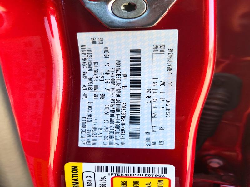 Продаж на аукціоні авто 2025 Ford Ranger, vin: 1FTER4HH9SLE67903, номер лоту: 71669826