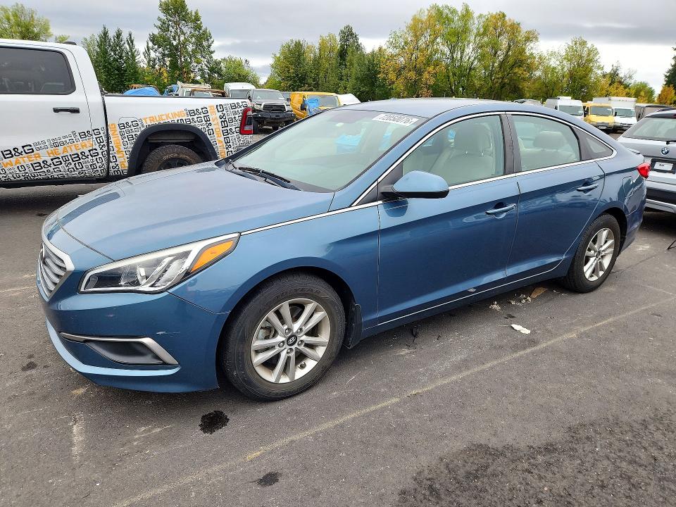 2017 Hyundai Sonata მანქანა იყიდება აუქციონზე, vin: 5NPE24AF1HH490585, აუქციონის ნომერი: 72050076