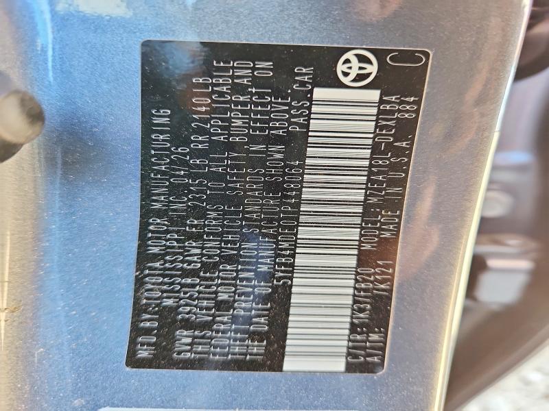Продажа на аукционе авто 2026 Toyota Corolla, vin: 5YFB4MDE0TP448064, номер лота: 71582896