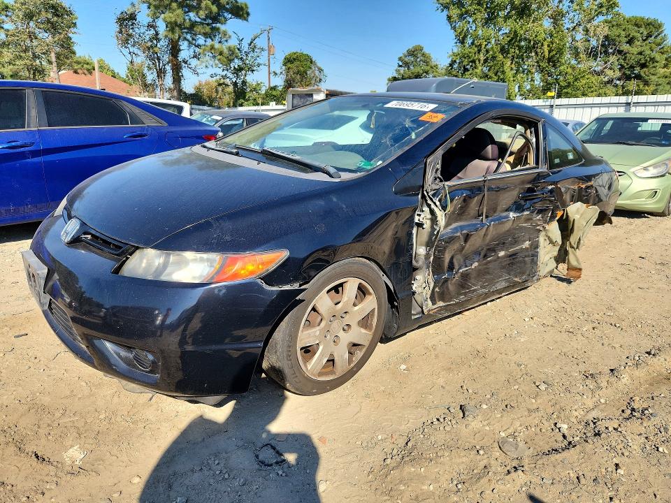 Aukcja sprzedaży 2006 Honda Civic, vin: 2HGFG12686H567401, numer aukcji: 70695716