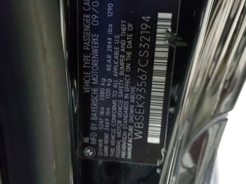 Aukcja sprzedaży 2007 Bmw M6, vin: WBSEK93567CS32194, numer aukcji: 72303886