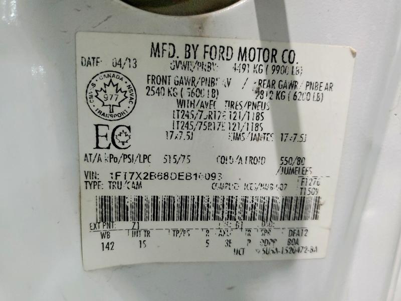 Продаж на аукціоні авто 2013 Ford F250, vin: 1FT7X2B68DEB16093, номер лоту: 70536936