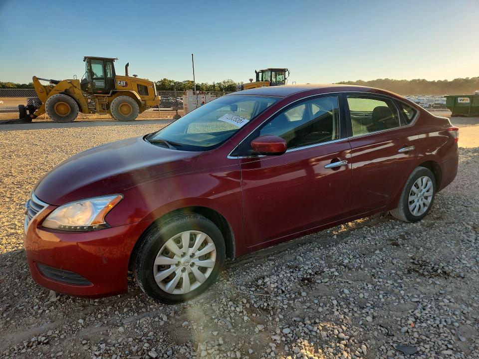 71283956 :رقم المزاد ، 3N1AB7AP0FL654319 vin ، 2015 Nissan Sentra مزاد بيع
