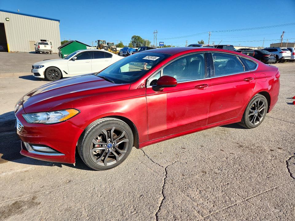 Auction sale of the 2018 Ford Fusion, vin: 3FA6P0HD8JR240000, lot number: 72429136