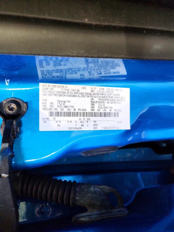 Aukcja sprzedaży 2013 Ford C-max, vin: 1FADP5CU8DL507537, numer aukcji: 71990246