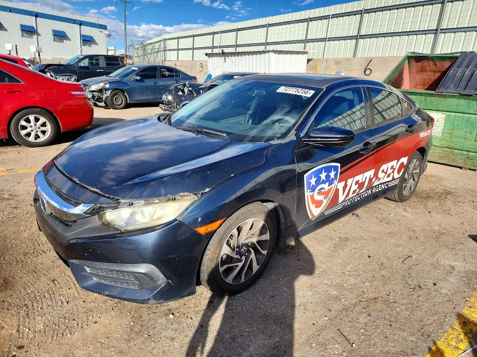 2017 Honda Civic მანქანა იყიდება აუქციონზე, vin: 19XFC2F74HE006131, აუქციონის ნომერი: 72775256