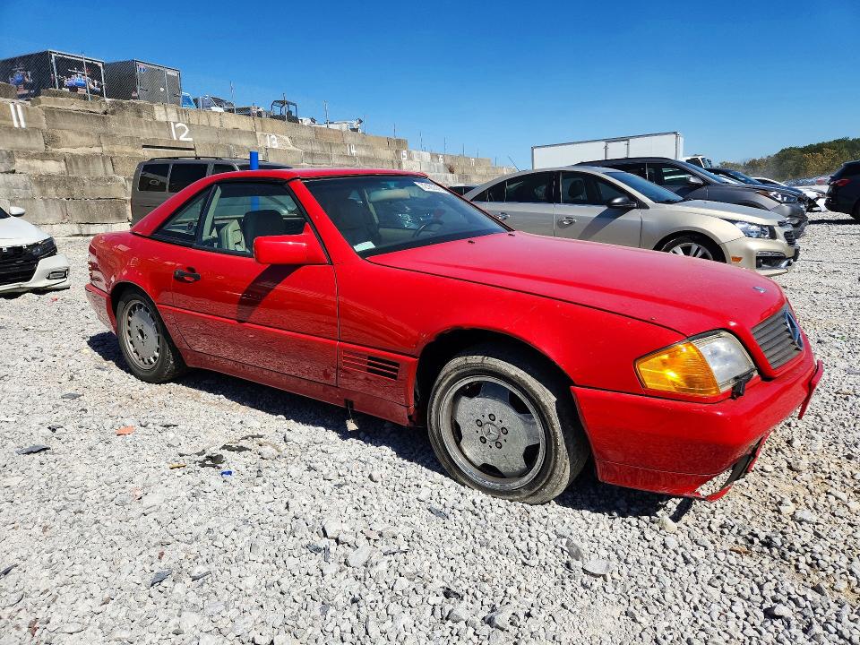 1991 Mercedes-benz 500 მანქანა იყიდება აუქციონზე, vin: WDBFA66E4MF017494, აუქციონის ნომერი: 72160576