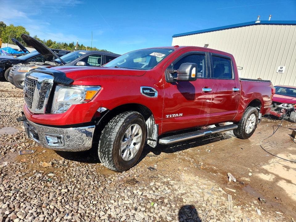 2017 Nissan Titan მანქანა იყიდება აუქციონზე, vin: 1N6AA1E58HN574773, აუქციონის ნომერი: 71453806
