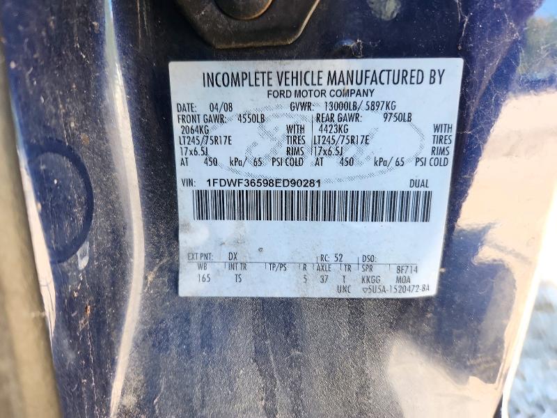 Продаж на аукціоні авто 2008 Ford F350, vin: 1FDWF36598ED90281, номер лоту: 71737406