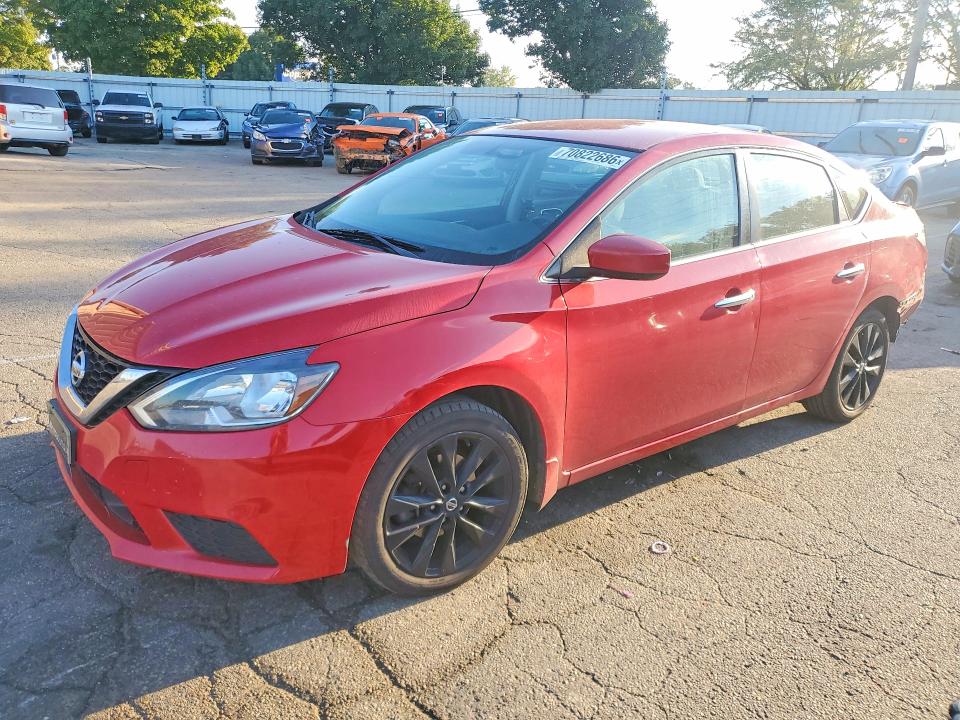 Продаж на аукціоні авто 2019 Nissan Sentra, vin: 3N1AB7APXKL609513, номер лоту: 70822686