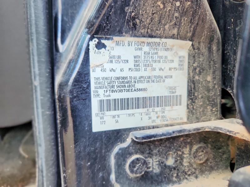 Продаж на аукціоні авто 2014 Ford F350, vin: 1FT8W3BT0EEA58680, номер лоту: 71061236