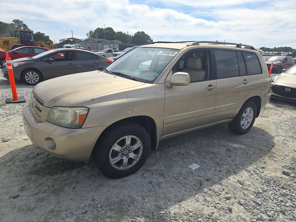 2006 Toyota Highlander მანქანა იყიდება აუქციონზე, vin: JTEGP21A560102492, აუქციონის ნომერი: 72348236