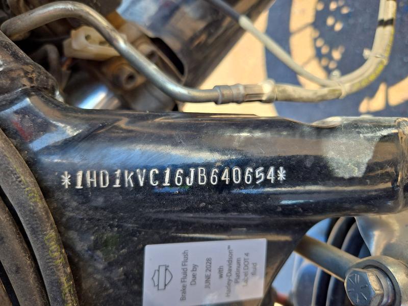 2018 Harley-davidson Flhrxs მანქანა იყიდება აუქციონზე, vin: 1HD1KVC16JB640654, აუქციონის ნომერი: 71783776