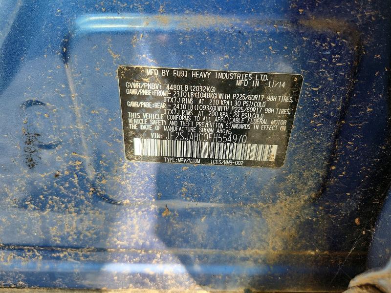 Aukcja sprzedaży 2015 Subaru Forester, vin: JF2SJAHC0FH554970, numer aukcji: 71503136