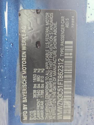 Aukcja sprzedaży 2015 Mini Cooper, vin: WMWZN3C51FT862312, numer aukcji: 72038336